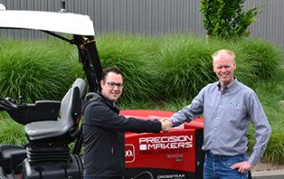 Vantage Agrometius distribiteur van Precision Makers